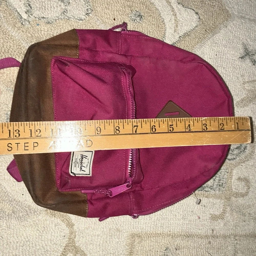 Herschel Pink Purple Backpack‎ Rucksack Sports School Small Mini